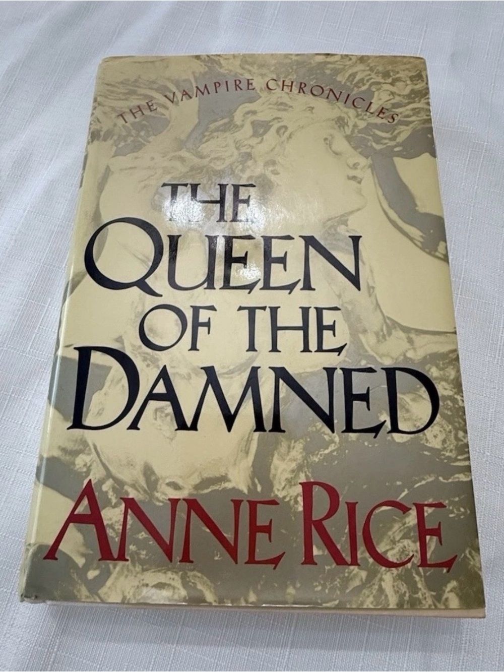 SIGNED Anne Rice Queen of the Damned Hardcover 1995 Vampire Chronicles